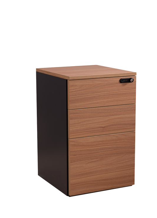 3 Drawers with Numeric Lock